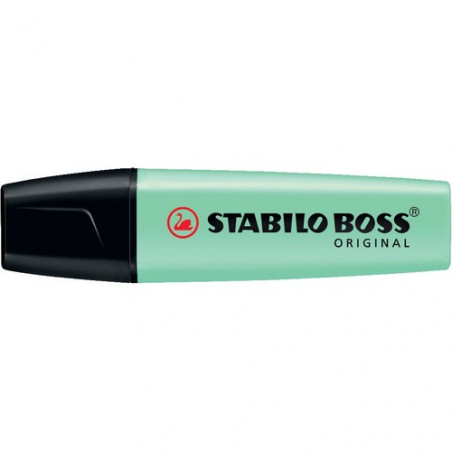 Rotulador fluorescente pizca de menta STABILO BOSS ORIGINAL PASTEL