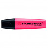Rotulador fluorescente rojo STABILO BOSS ORIGINAL