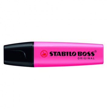Rotulador fluorescente rosa STABILO BOSS ORIGINAL