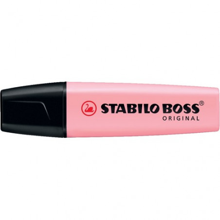 Rotulador fluorescente rubor rosa  STABILO BOSS ORIGINAL PASTEL