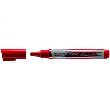 Rotulador pizarra blanca punta redonda 5 mm. rojo 
