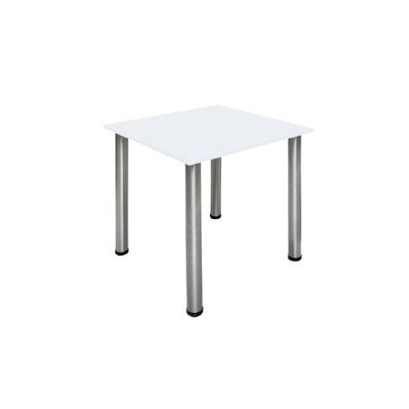 Mesa cuadrada madera Blanca 72 x 70 x 70 cm. Planning Sisplamo