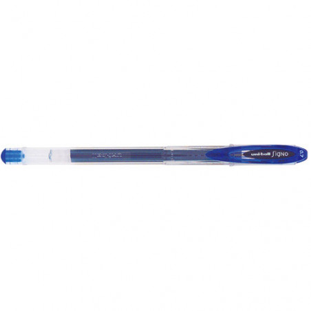 Roller tinta gel punta 0,7 mm. Azul Uni-ball Signo UM120
