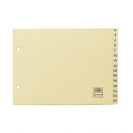 SEP. A-Z CARTOLINA 180gr (230x170) 4º APA