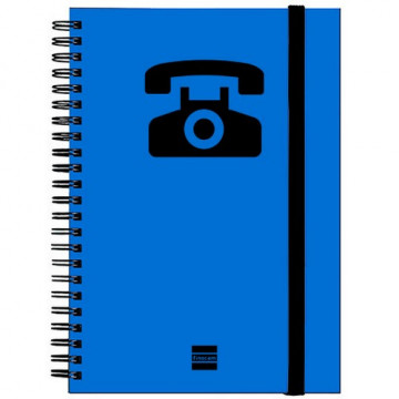 Índice telefónico  A5 azul M142 Multifin