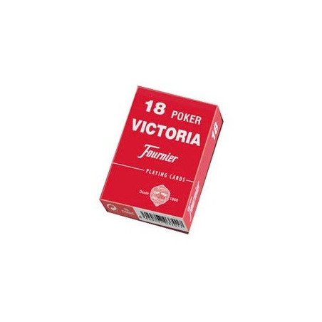 CARTES POKER FOURNIER VERMELLE