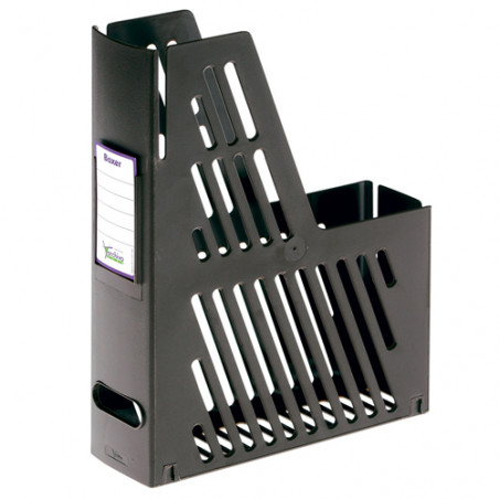 Revistero boxer 245x70mm negro Archivo 2000