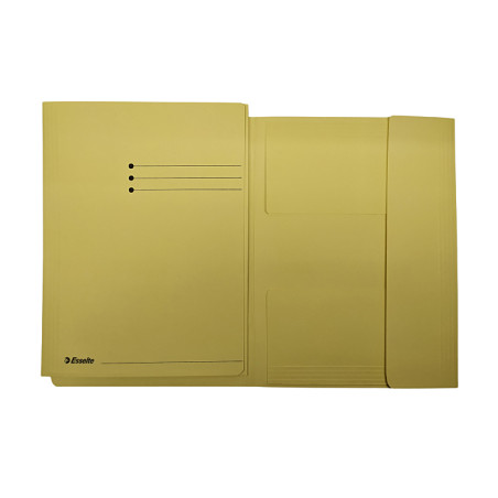 SUBCARPETA 3 SOLAPES 240x320 A4 320gr CANYA                (ABO)
