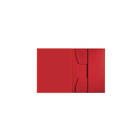 SUBCARPETA 3 SOLAPES 240x320 A4 320gr VERMELL