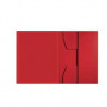 SUBCARPETA 3 SOLAPES 240x320 A4 320gr VERMELL