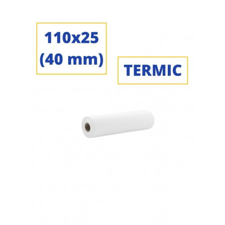 ROTLLO SUMADORA TERMIC 110x25 (40 mm)(SENSE BISFENOL)
