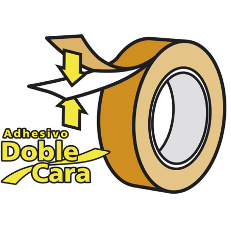 CINTA ADH. FIXO DUO DOBLE CARA 5x15