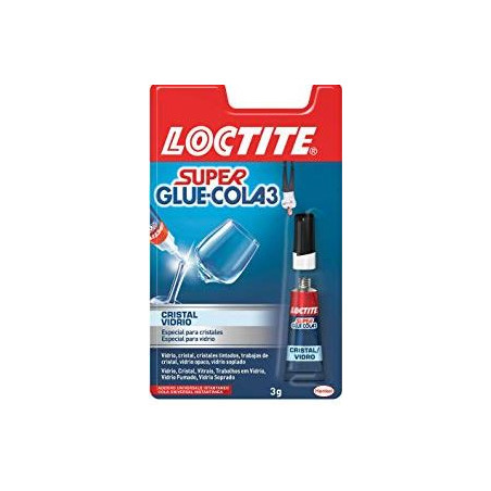PEG. SUPER GLUE-3 VIDRE (LOCTITE)            (ABO)