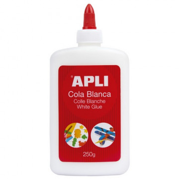 Pegamento cola blanca 250g Apli