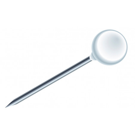 AGULLES CAP RODO 04x15 BLANC (100u)