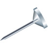 AGULLES CAP RODO 04x15 CRISTALL (100u)