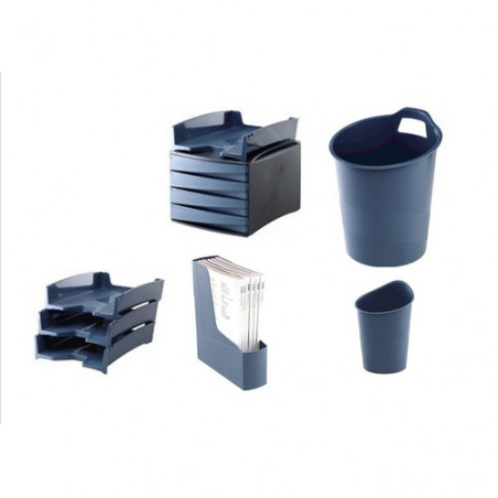 Set de accesorios de escritorio Green2Desk Azul Fellowes