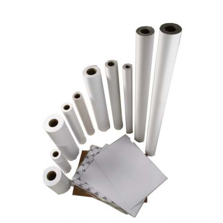 PAPER PLOTER ROTLLO  90gr. 61cms. x 45mts.