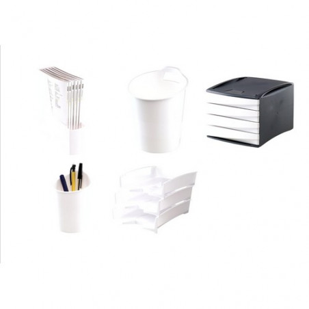 Set de accesorios de escritorio Green2Desk Blanco Fellowes