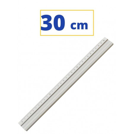 REGLE ALUMINI 30 CM.