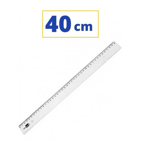 REGLE PLASTIC  40 CM.