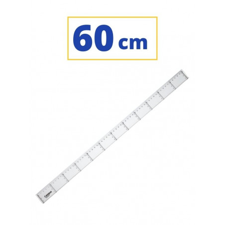 REGLE PLASTIC  60 CM.