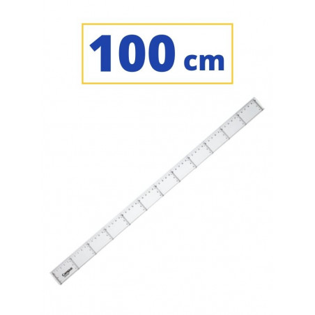 REGLE PLASTIC 100 CM.