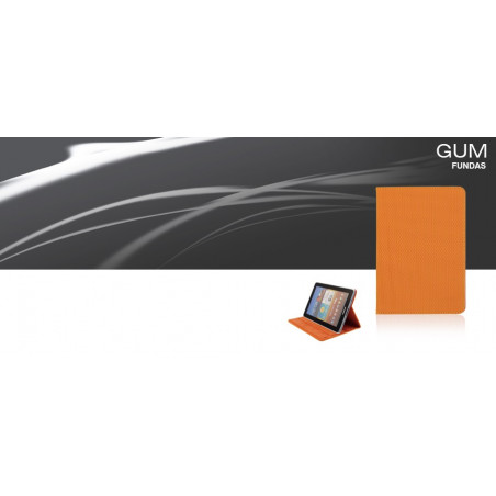 FUNDA TABLET GALAXY 7" A ZIRON GUM TARONJA