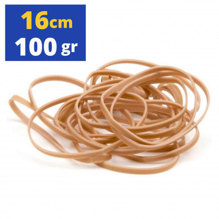 GOMES ELASTIQUES 100 GR. 16 CM.