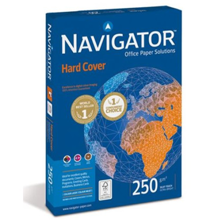 PAPER DIN A4 250 GR. (125u) NAVIGATOR