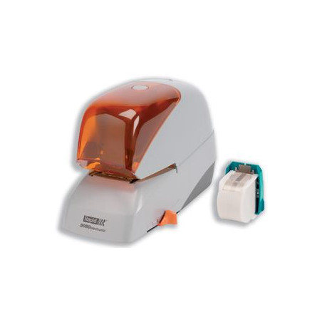 GRAPADORA 50f ELECTRICA RAPID 5050E PLATA/TARONJA