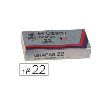 GRAPES  22 GALVANIZADAS (1000u) CASCO