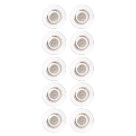 Imanes para pizarras de cristal pack 10u Nobo