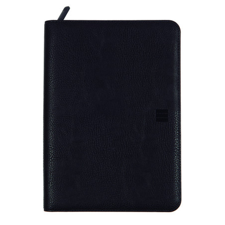 Portadocumentos J955.3 cremallera A5 Negro