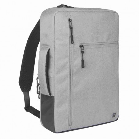 Mochila Profesional convertible a maletín color gris Urban Finoc