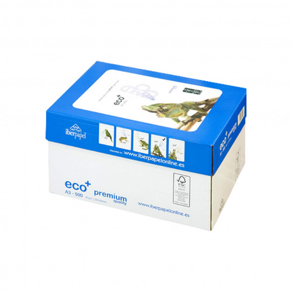 Papel A3 80 gr. 500 hojas blanco multifunción Eco+ premium