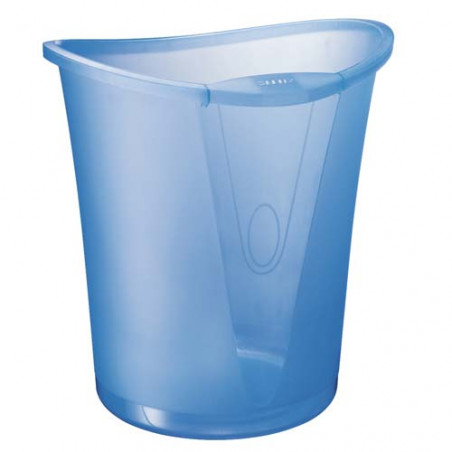 Papelera plástico 18 litros azul Allura Leitz