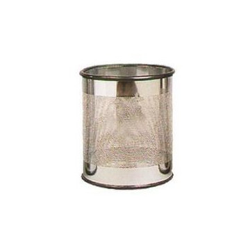 PAPERERA PEDAL  12L OVALADA INOX