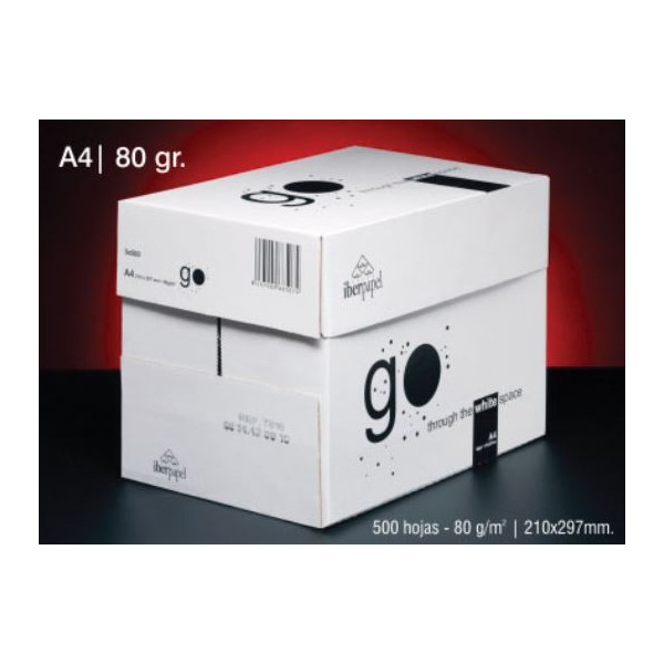 Papel A4 80 gr. 500 hojas blanco HP Home & Office