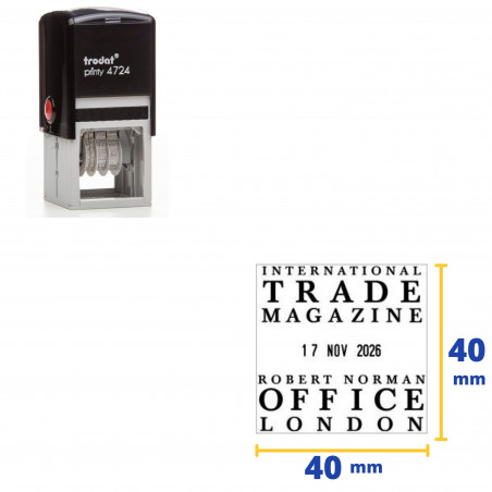PRINTY DATADOR PLACA (040x040) 4724 CASTELLA