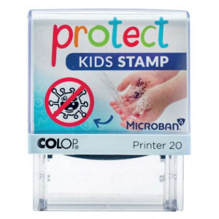 SEGELL COVID PER MANS NETES COLOP PRINTER 20 PROTECT KIDS