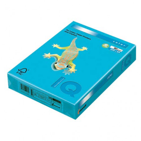 PAPER COLOR DIN-A4 BLAU TURQUESA (500u)