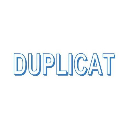SEGELL TRODAT F  CAT. "DUPLICAT"(4911)