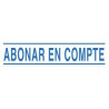 SEGELL TRODAT F  CAT. "PER ABONAR EN COMPTE"(4911)