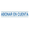 SEGELL TRODAT F "ABONAR EN CTA."(4911)