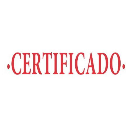 SEGELL TRODAT F "CERTIFICADO"(4911)