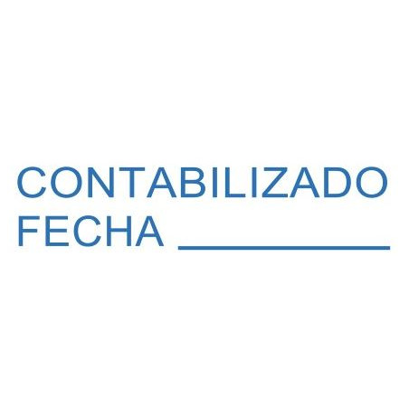 SEGELL TRODAT F "CONTABILIZADO/FECHA"(4911)