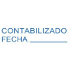 SEGELL TRODAT F "CONTABILIZADO/FECHA"(4911)