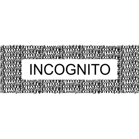 SEGELL TRODAT F "INCOGNITO"(4913)