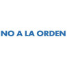SEGELL TRODAT F "NO A LA ORDEN"(4911)